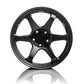 TITAN 7 FORGED ALUMINUM WHEEL T-D6e 18x9.5 ET22 64.1 MACHINE BLACK