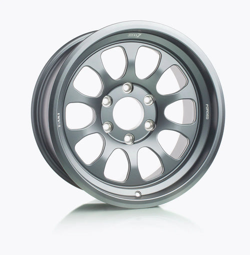 TITAN 7 FORGED ALUMINUM WHEEL T-AK1 17x8.5 ET-8 106.3 SATIN TITANIUM