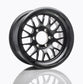 TITAN 7 FORGED ALUMINUM WHEEL T-AK2 17x8.5 ET-8 106.3 MACHINE BLACK