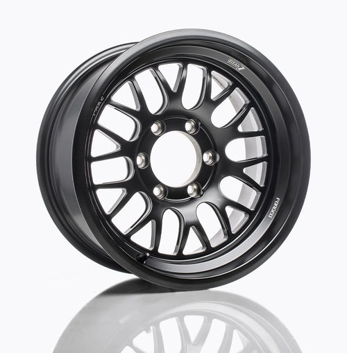 TITAN 7 FORGED ALUMINUM WHEEL T-AK2 17x8.5 ET-1 71.5 MACHINE BLACK