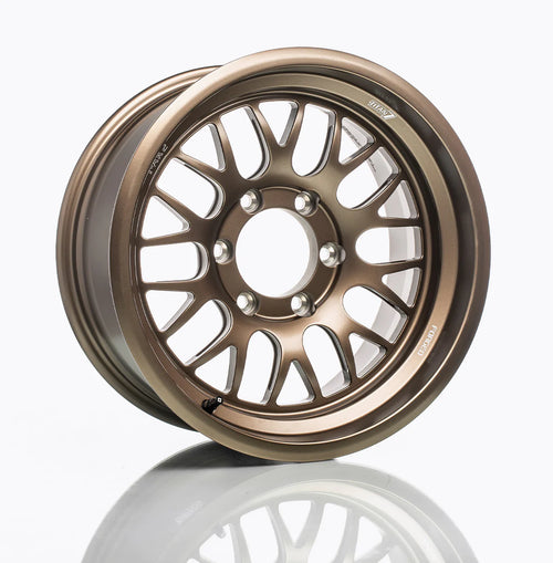 TITAN 7 FORGED ALUMINUM WHEEL T-AK2 17x8.5 ET-1 87.1 TECHNA BRONZE