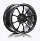 TITAN 7 FORGED ALUMINUM WHEEL T-R10 18x9.5 ET40 73 MACHINE BLACK