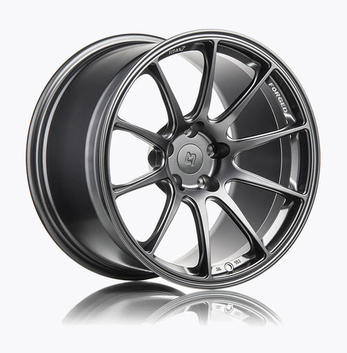 TITAN 7 FORGED ALUMINUM WHEEL T-R10 18x9.5 ET35 72.56 SATIN TITANIUM