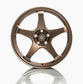 TITAN 7 FORGED ALUMINUM WHEEL T-C5 20x10 ET30 73 TECHNA BRONZE