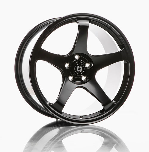 TITAN 7 FORGED ALUMINUM WHEEL T-C5 19x11 ET40 66.6 MACHINE BLACK