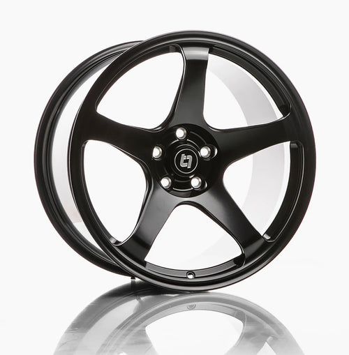 TITAN 7 FORGED ALUMINUM WHEEL T-C5 20x9.5 ET35 64.15 MACHINE BLACK