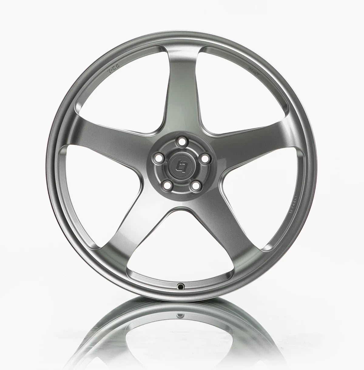 TITAN 7 FORGED ALUMINUM WHEEL T-C5 22x10.5 ET10 66.6 IRIDIUM SILVER