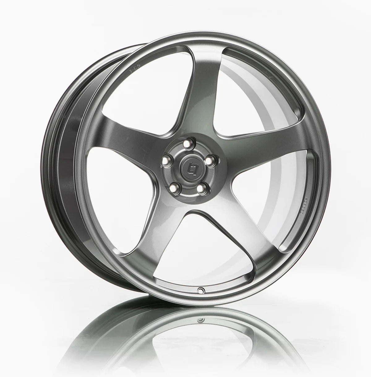 TITAN 7 FORGED ALUMINUM WHEEL T-C5 22x10.5 ET10 66.6 IRIDIUM SILVER