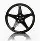 TITAN 7 FORGED ALUMINUM WHEEL T-C5 18x9.5 ET45 64.1 WICKED BLACK