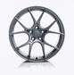 TITAN 7 FORGED ALUMINUM WHEEL T-CS5 18x9.5 ET40 73 SATIN TITANIUM