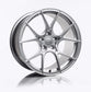 TITAN 7 FORGED ALUMINUM WHEEL T-CS5 18x9.5 ET40 73 IRIDIUM SILVER