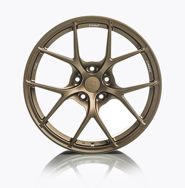 TITAN 7 FORGED ALUMINUM WHEEL T-S5 20x8.5 ET35 64.15 TECHNA BRONZE