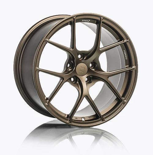 TITAN 7 FORGED ALUMINUM WHEEL T-S5 18x9.5 ET40 73 TECHNA BRONZE