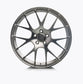 TITAN 7 FORGED ALUMINUM WHEEL T-S7 19x9 ET48 71.6 HYBRID DARK MACHINE